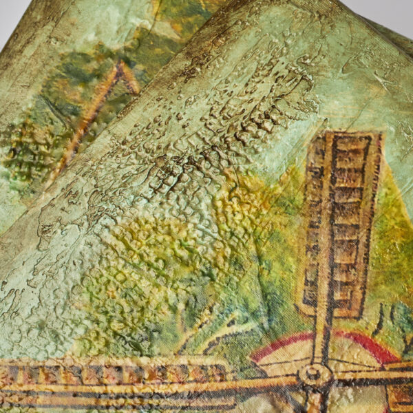 Set of 3 square canvas artworks