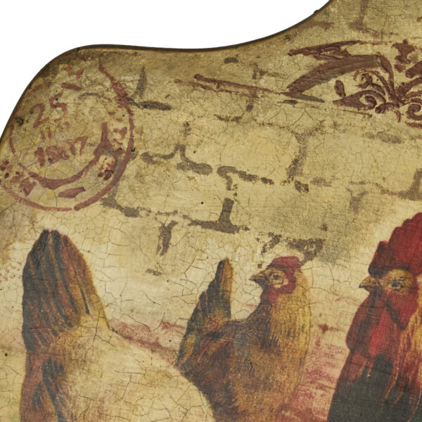 Wall-hanging coaster