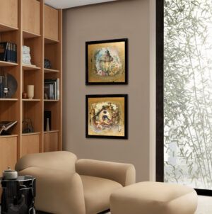 Reef Style Portrait Set of 2